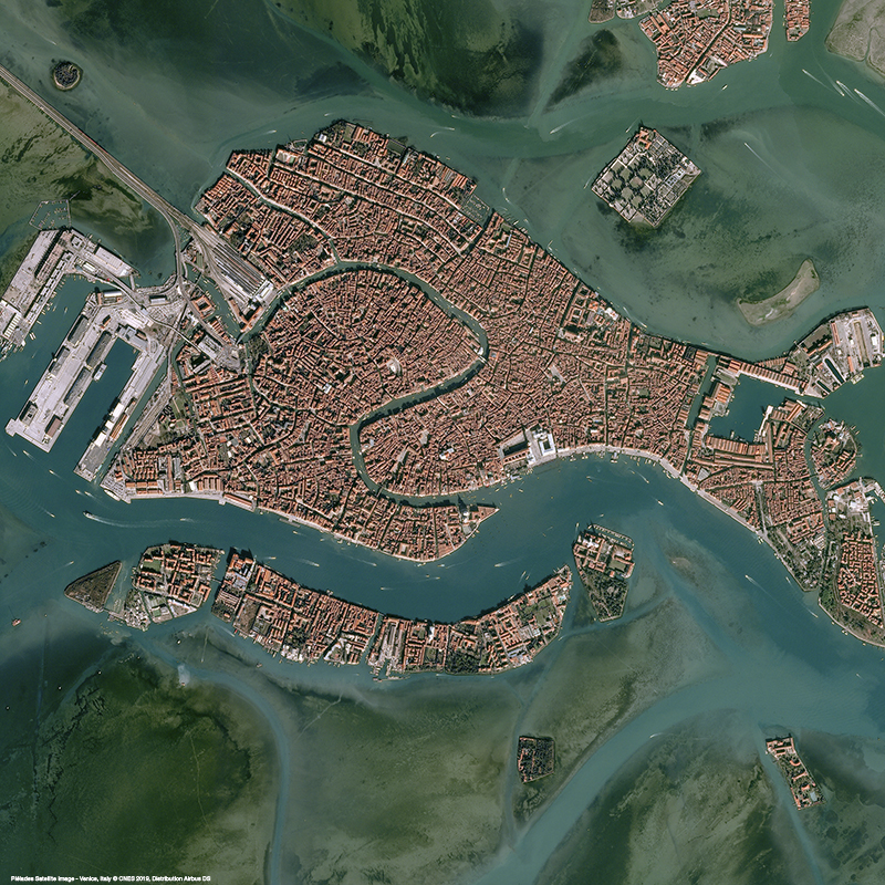 Pléiades Satellite Image - Venice