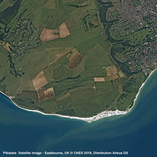 Pléiades Satellite Image - Seven Sister, Eastbourne 
