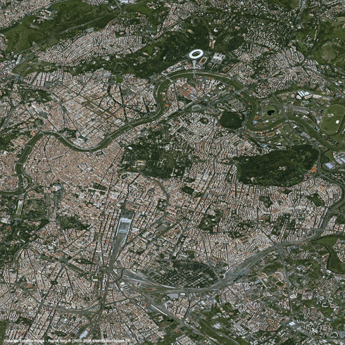 Pléiades - St Peter's Square, Vatican