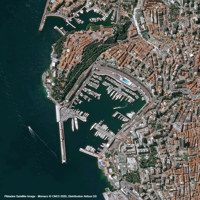 Pléiades - Monaco Formula 1 Grand Prix