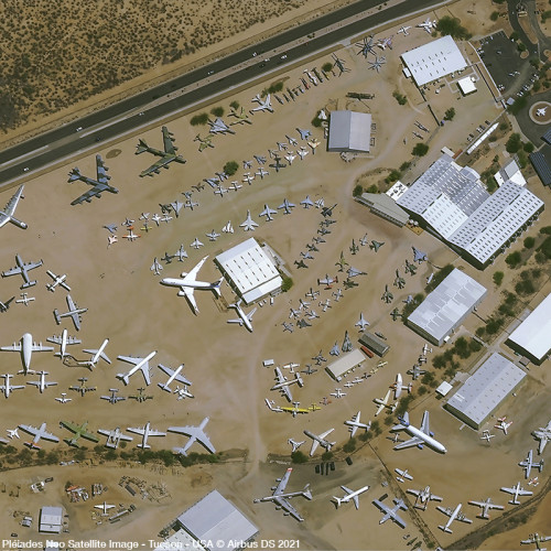 Pléiades Neo - Tucson - USA - Acquisition angle 31°