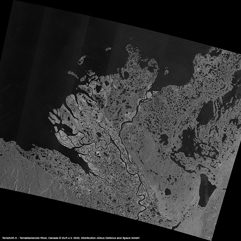 Radar Constellation - Mackenzie River, Canada