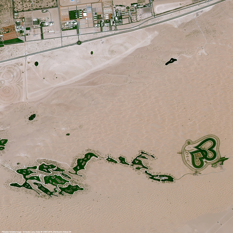 Pléiades - Al Qudra Lake, Dubai