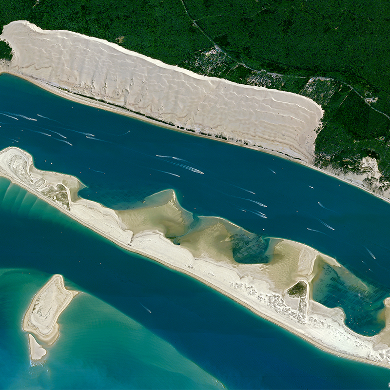Pléiades Neo – Dune du Pilat, Arcachon Bay, France