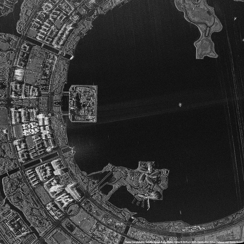 Radar Constellation - Lingang, Lake Dishui