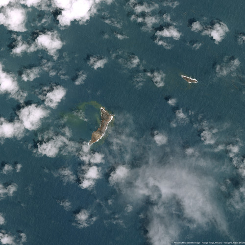 Pléiades Neo -  Hunga Tonga, Volcano