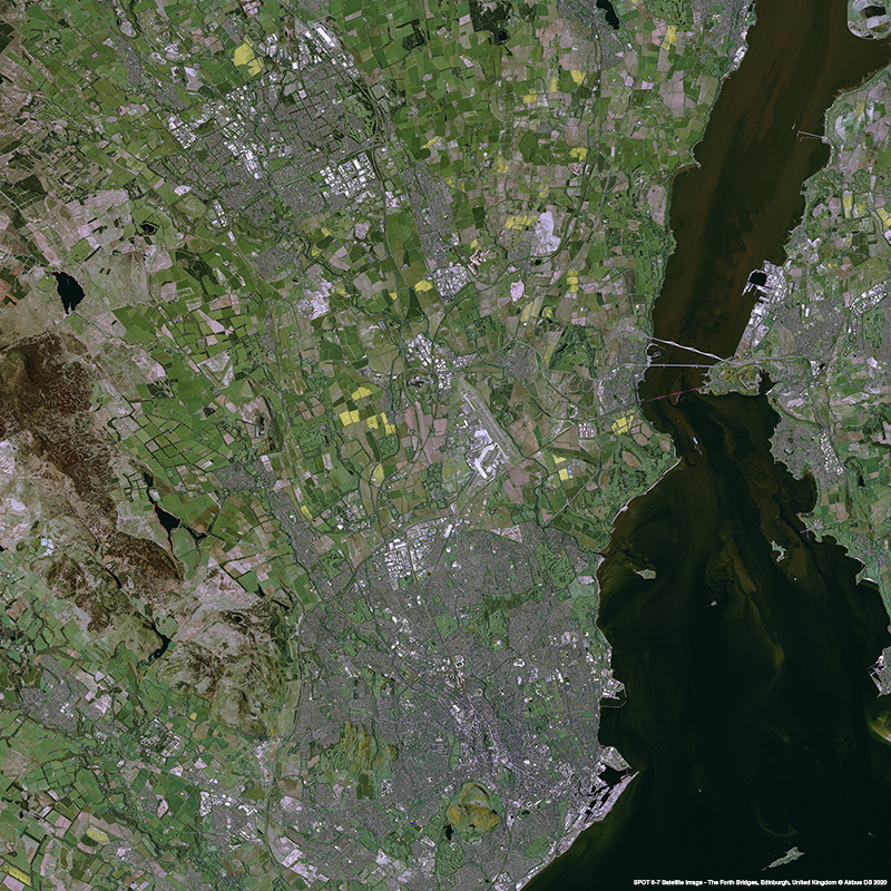 SPOT 6/7 - The Forth Bridges, Edinburgh