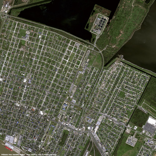 Pléiades Neo - New Orleans Tornado, USA