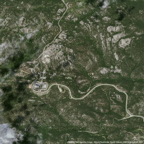 Pléiades Neo - Mount Rushmore, South Dakota, USA