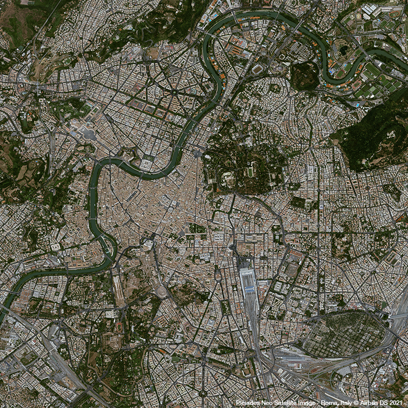 Pléiades Neo - Roma, Italy