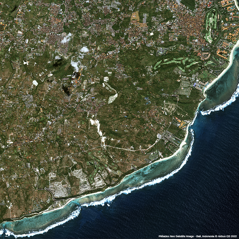 Pléiades Neo - Bali, Indonesia