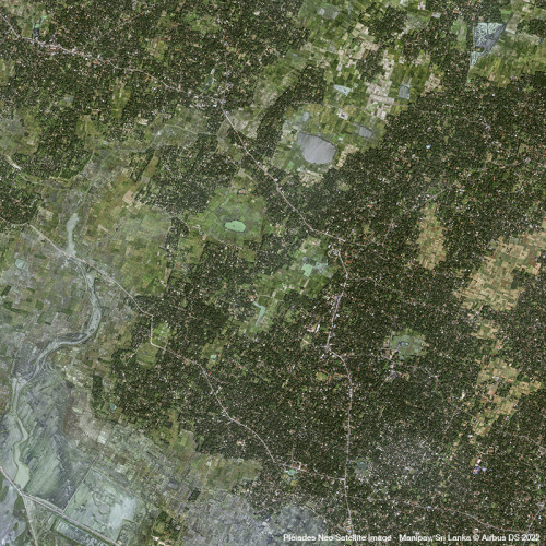 Pléiades Neo - Manipay, Sri Lanka