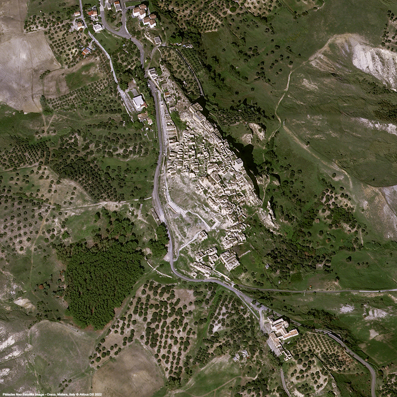 Pléiades Neo - Craco, Matera, Italy