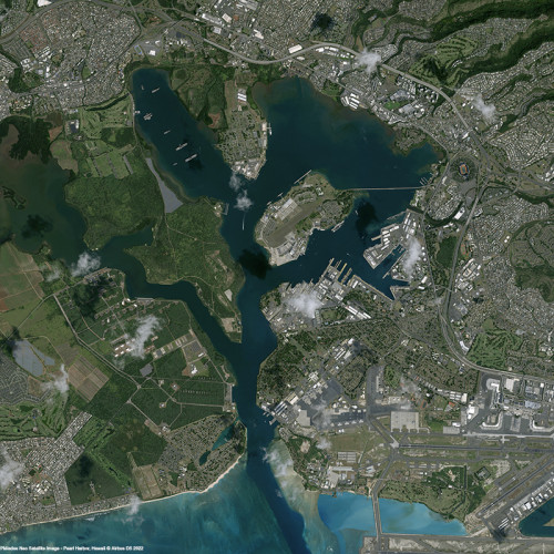 Pléiades Neo - Pearl Harbor, Hawaii