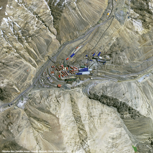 Pléiades Neo - Sewell, Machali, Chile