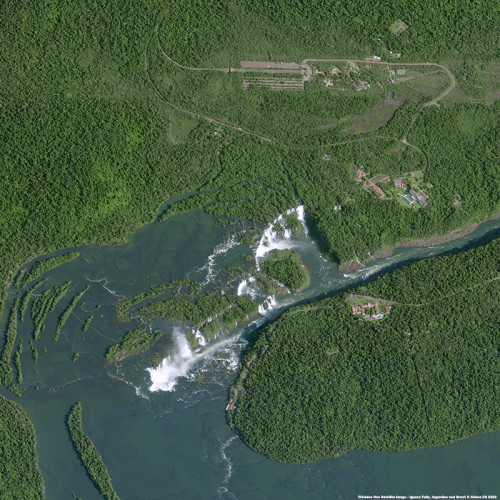 Pléiades Neo - Iguazu falls, Argentina and Brazil