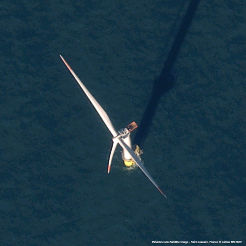 Pléiades Neo - Wind Farm off Saint-Nazaire