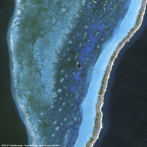 SPOT 6/7 - Great Blue Hole, Belize