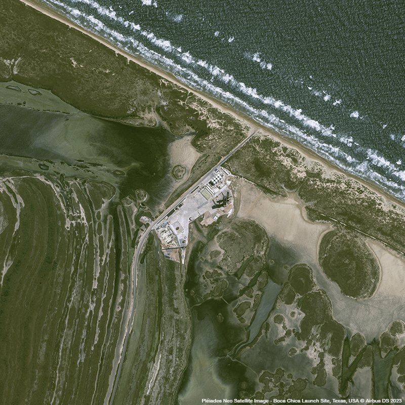Pléiades Neo - Boca Chica Launch Site, Texas, USA