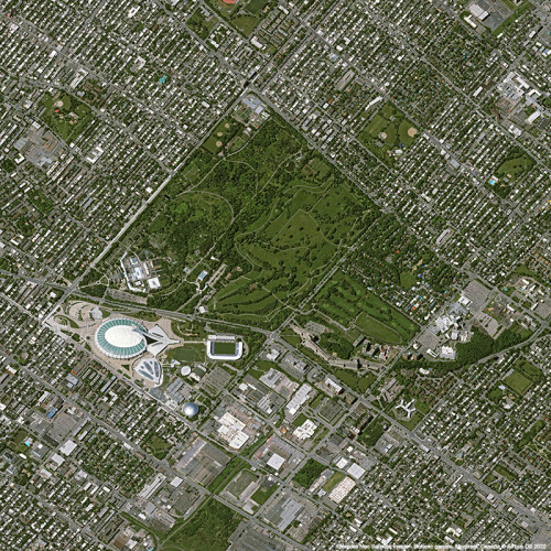 Pléiades Neo - Botanic garden, Montréal