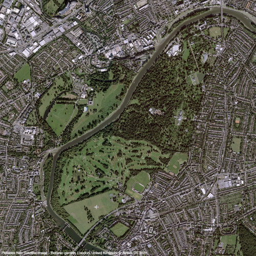 Pléiades Neo - Botanic garden, London, UK