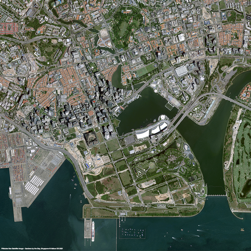 Pléiades Neo - Gardens by the Bay, Singapore