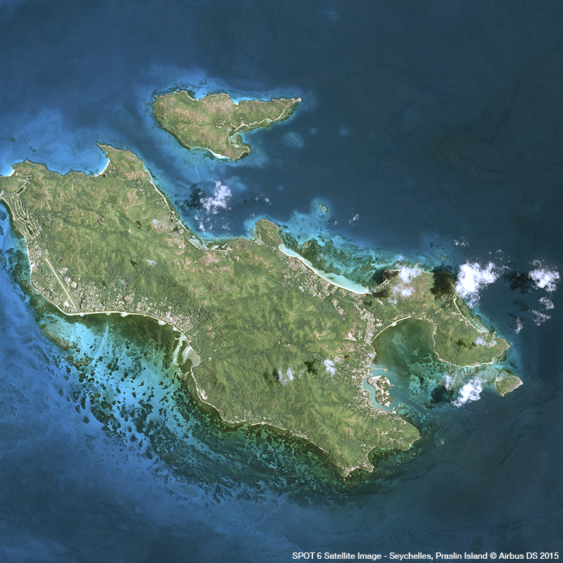 SPOT 6 - Praslin Island, Seychelles