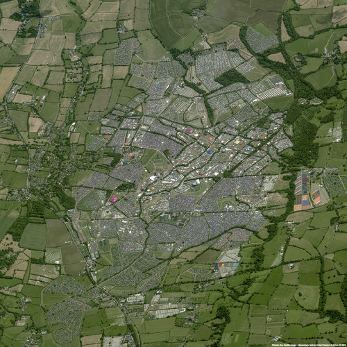 Pléiades Neo - Glastonbury festival, UK