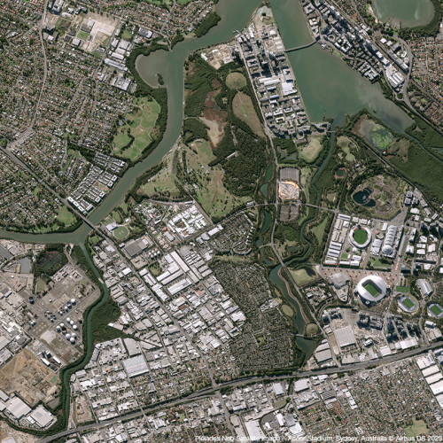 Pléiades Neo - Accor Stadium in Sydney, Australia