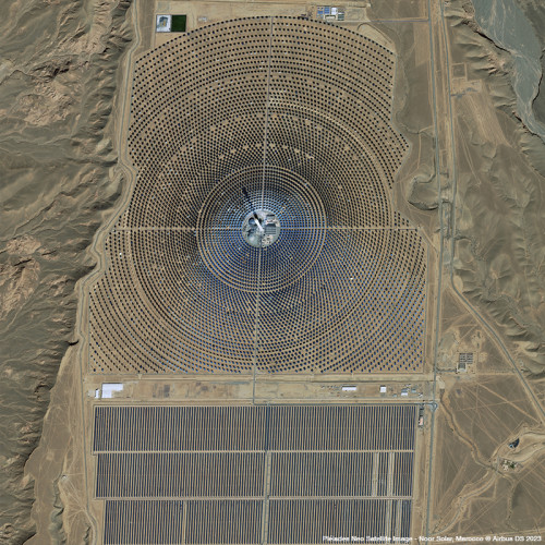 Pléiades Neo Satellite Image - Noor Solar, Morocco