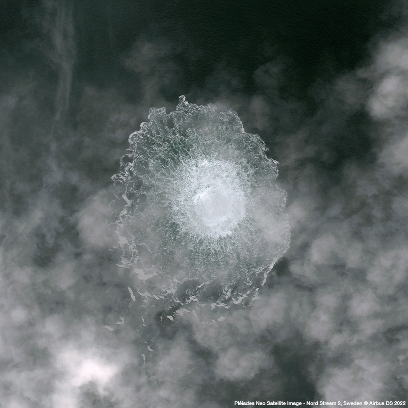 Pléiades Neo - Nord Stream 2, Sweden