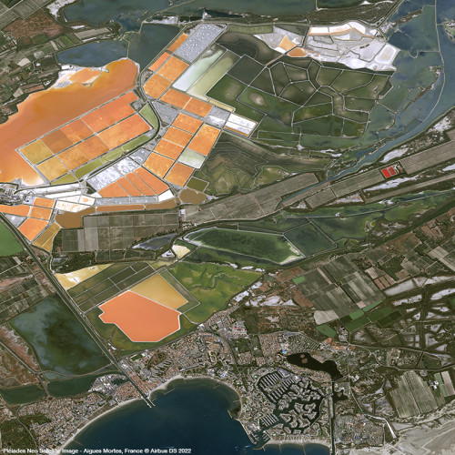 Pléiades Neo - Aigues-Mortes, France