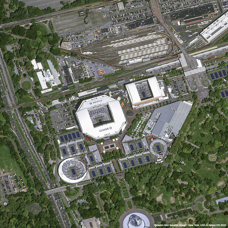 Pléiades Neo - US Open, New-York