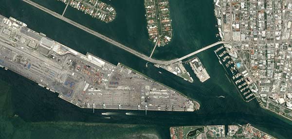 OneAtlas Basemap is a worldwide 1.5m layer of the highest grade satellite imagery