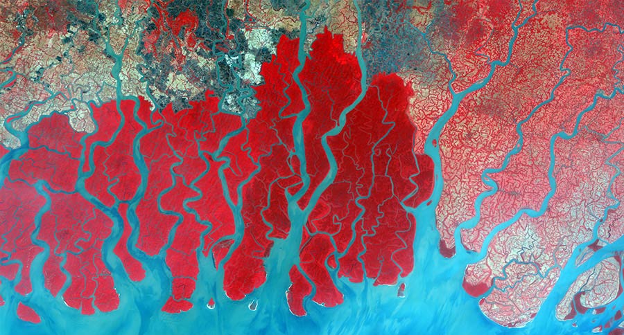 DMC Satellite Imagery, Ganges Delta in Bangladesh DMC Satellite Imagery, Ganges Delta in Bangladesh