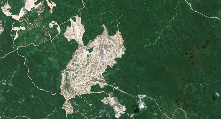 Pléiades image Borneo forest Pléiades image Borneo forest