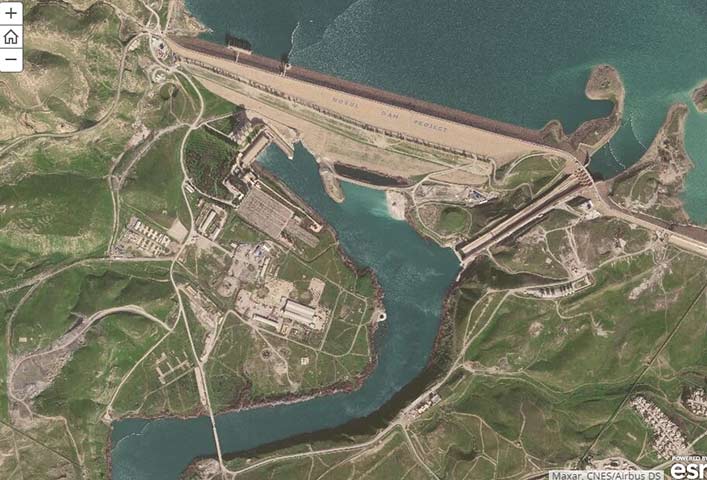Mosul Dam in Iraq Mosul Dam in Iraq