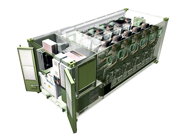 Fortion TransProtec system is an armoured container offering optimal protection according to STANAG 4569 level 3