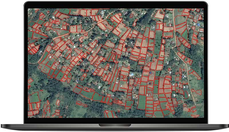 FieldFinder screen - AOI Kenya red FieldFinder screen - AOI Kenya red