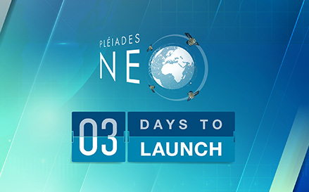 Pléiades Neo 2nd launch - 3 days Pléiades Neo 2nd launch - 3 days