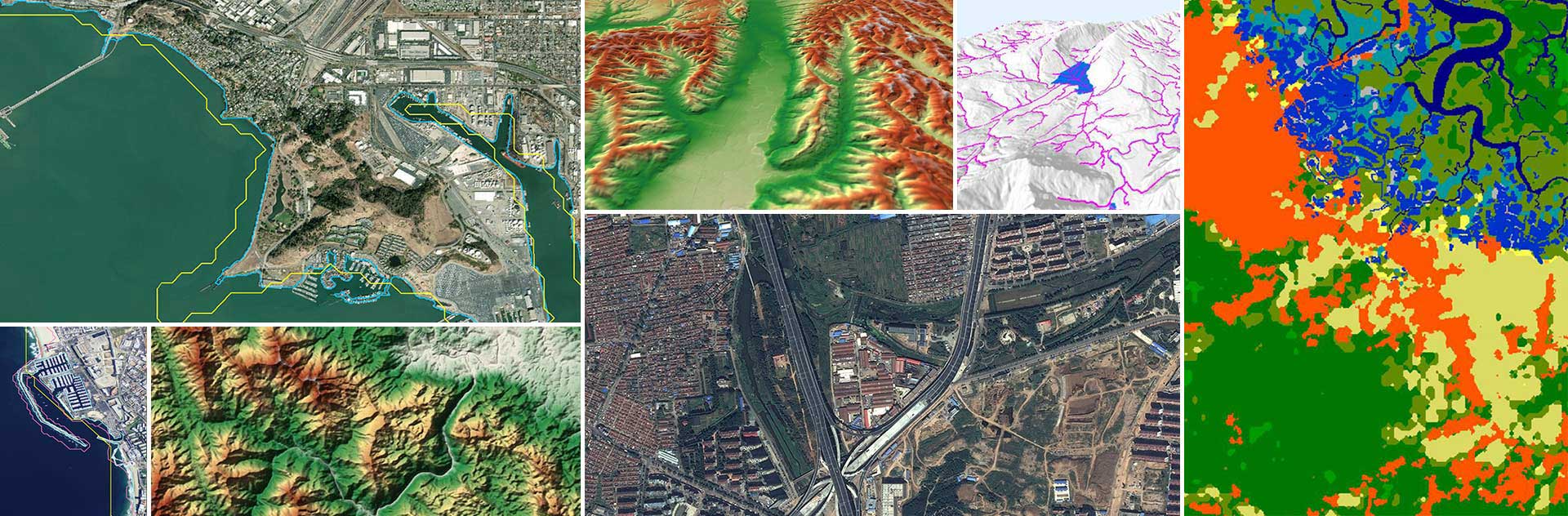 Mosaic of WorldDEM Products