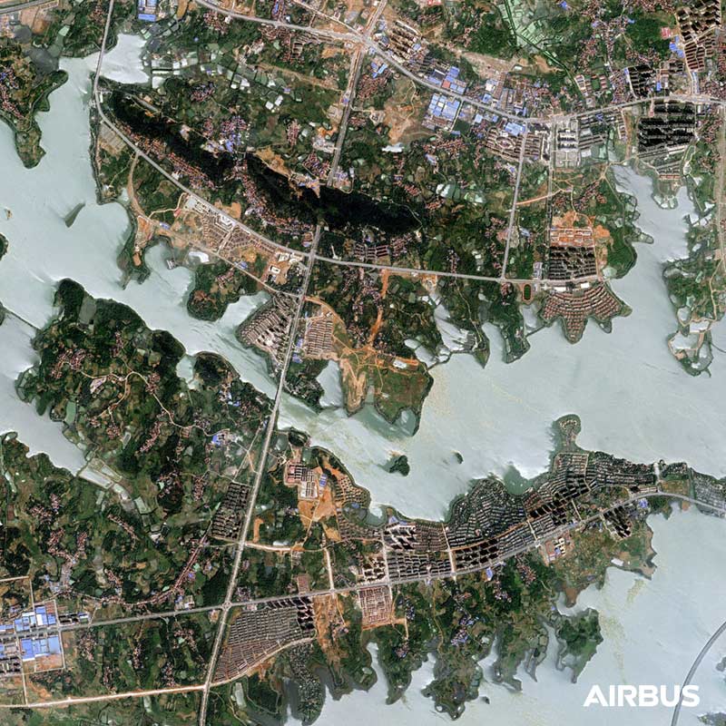 Pléiades Satellite Image - Wuhan Coronavirus Hospital Pléiades Satellite Image - Wuhan Coronavirus Hospital