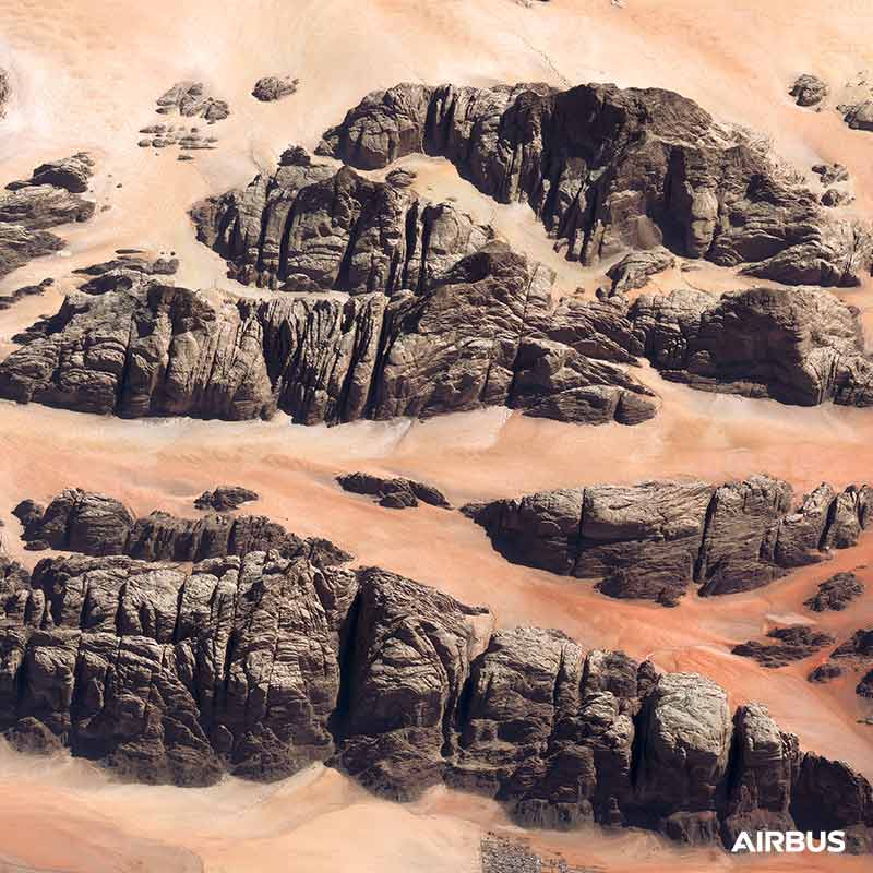 Pléiades - Wadi Rum Desert Valley, Jordan Pléiades - Wadi Rum Desert Valley, Jordan