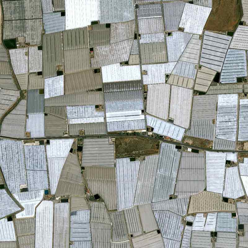 Pléiades Neo Image satellite - Greenhouses in Almeria - El Ejido, Spain, 30cm Resolution