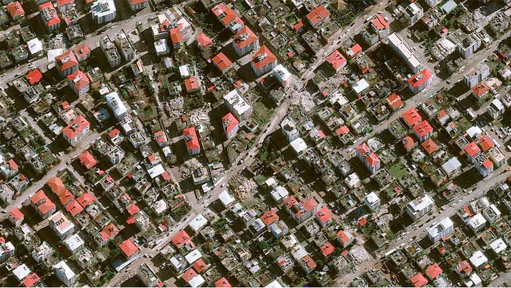 Earthquake in Türkiye, first impact study on Osmaniye City with Pléiades Neo image