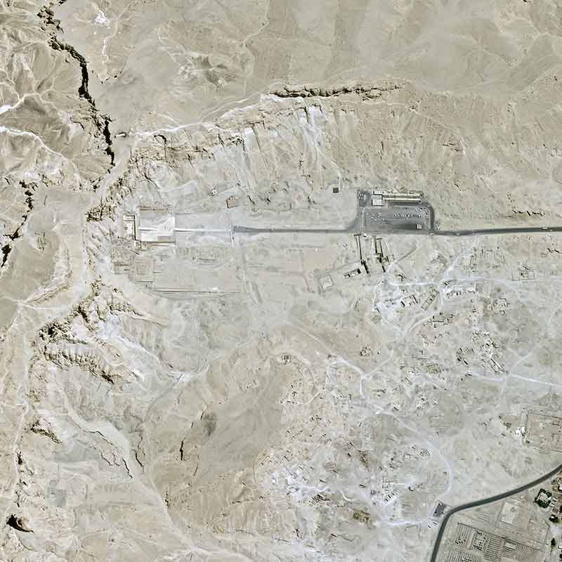 Pléiades Neo - Hatchepsut Temple, Deir el-Bahari, 30cm resolution