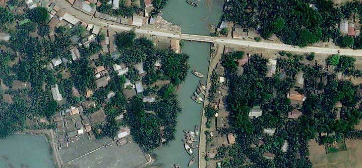 Myanmar tornado - Pléiades Neo - Detail 2 Before