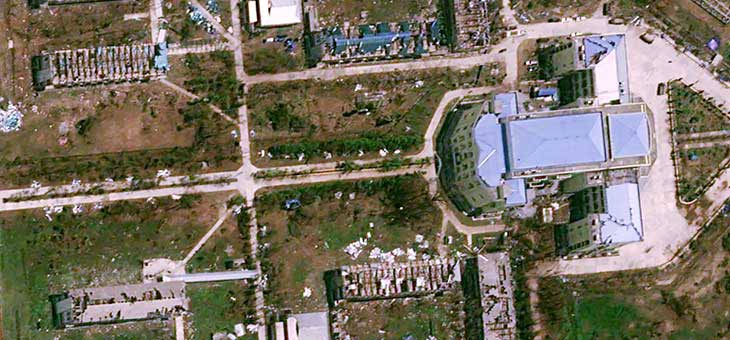 Myanmar tornado - Pléiades Neo - Detail 3 After