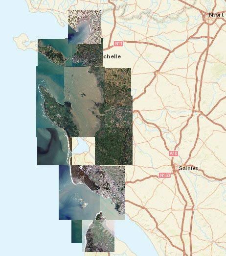 Pléiades Neo - North of Aquitaine, France Pléiades Neo - North of Aquitaine, France