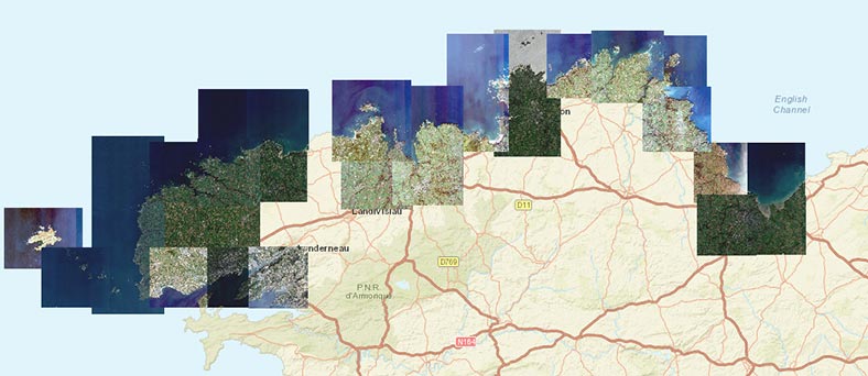 Pléiades Neo - North of Bretagne, France Pléiades Neo - North of Bretagne, France